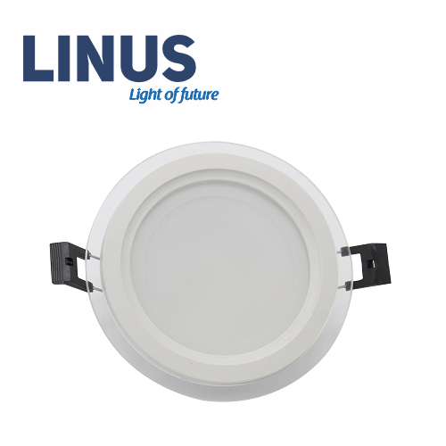 LINUS LED Glass Down Light (Round) 12w 3000K