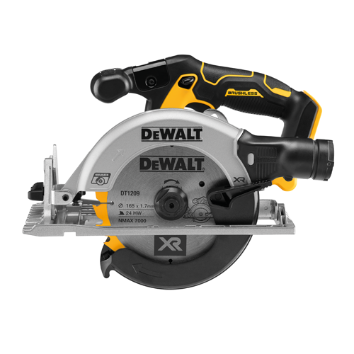 Dewalt - DCS565N-XJ ცირკული ხერხი ელემენტის გარეშე,18V;165mm