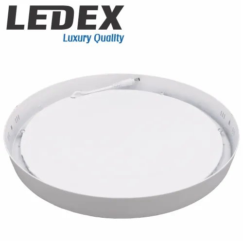 LEDEX LED Slim Panel Light Surface (Round) 24w 6500K