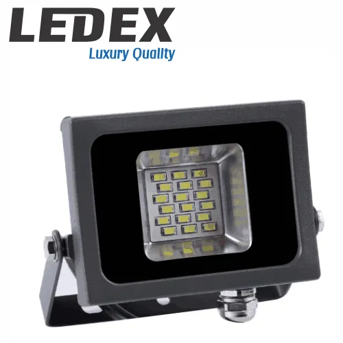 LEDEX LED პროჟექტორი 20W GREEN