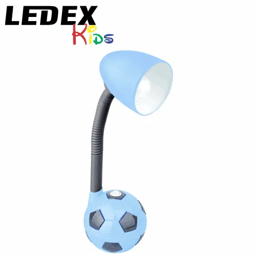 LEDEX-10049 მაგიდის სანათი საბავშვო BALL ლურჯი