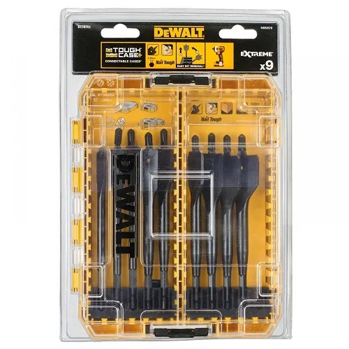 Dewalt - DT70751-QZ საბურღი პირების ნაკრები 9ც-იანი