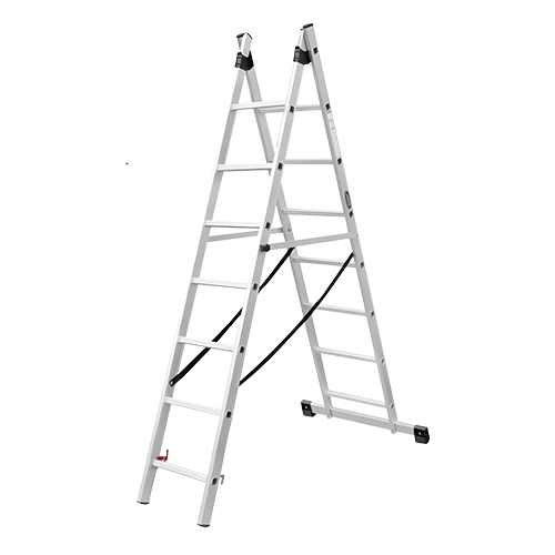 Lux-Garden LG-01228 კიბე ალუმინის კომბინირებული;2X12  5.9M