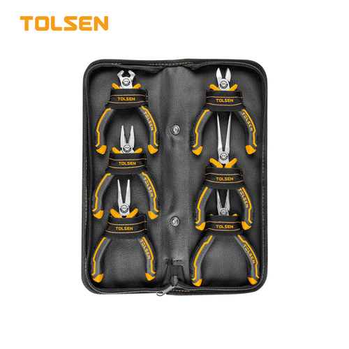 TOLSEN TOL2351-10359 მინი ბრტყელტუჩების ნაკრები 6ც.-იანი