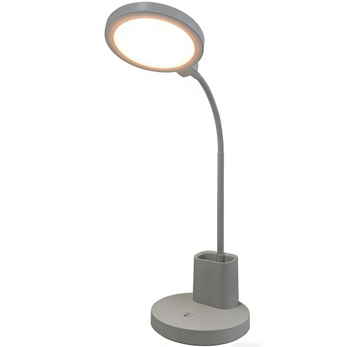 LEDEX-32240 მაგიდის LED-სანათი LDX-8035F ნაცრისფერი