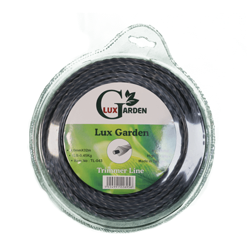 Lux Garden TL-043 ტრიმერის ძუა 5.0mmX32m,Duo square twist
