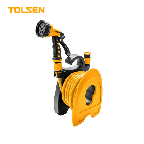TOLSEN TOL2358-57225 სარწყავი შლანგი სახვევით