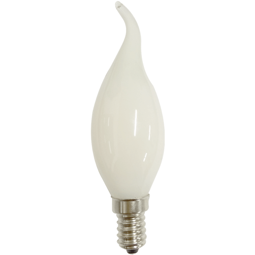 LINUS LN-5607 FILAMENT ნათურა E14 4W 2700K 470LM MILKY