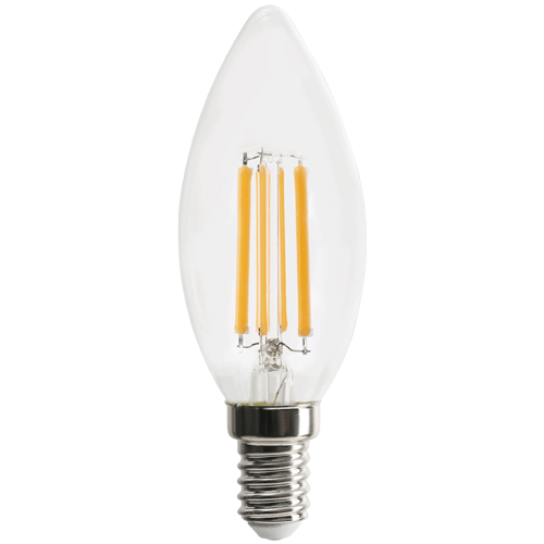 LINUS LN-5669 FILAMENT ნათურა E14 6W 2700K 806LM MILKY