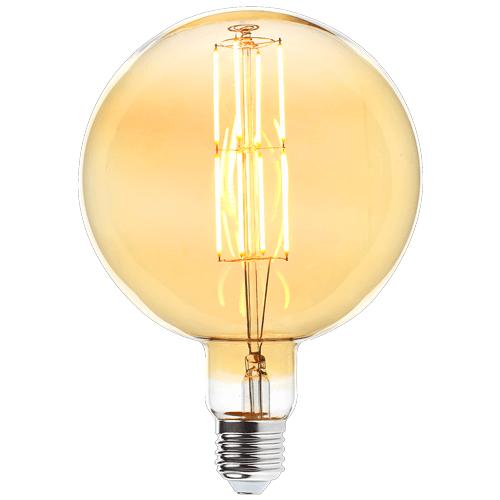 LINUS LN-5782 FILAMENT ნათურა E27 8W 2200K 600LM AMBER