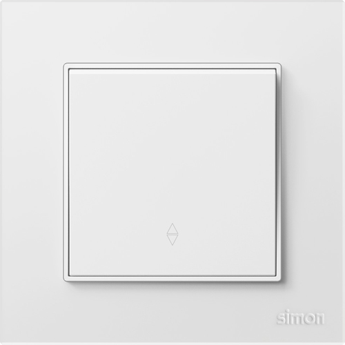 SIMON-5730 ერთიანი ჩამრთველი რევერსით N60 (თეთრი)