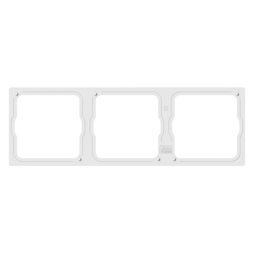 SIMON-8141 სამიანი ჩარჩო M7 (თეთრი)