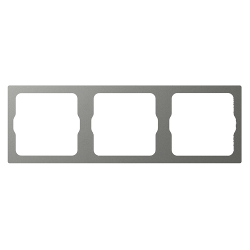 SIMON-8868 სამიანი ჩარჩო M7 (ნაცრისფერი)