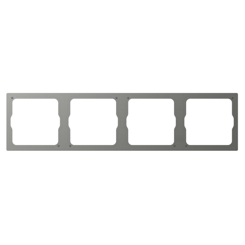 SIMON-8875 ოთხიანი ჩარჩო M7 (ნაცრისფერი)