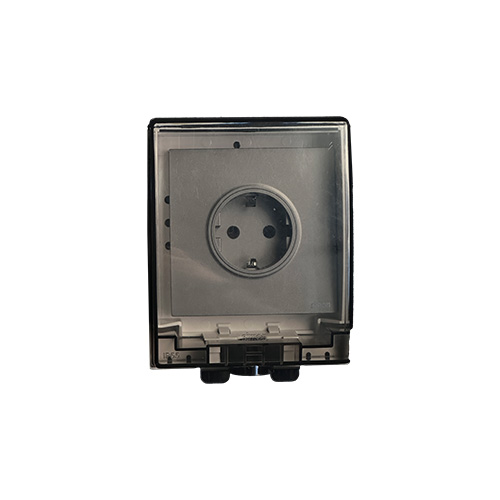 SIMON-0847 ერთიანი როზეტი ხუფით M7 (ნაცრისფერი)