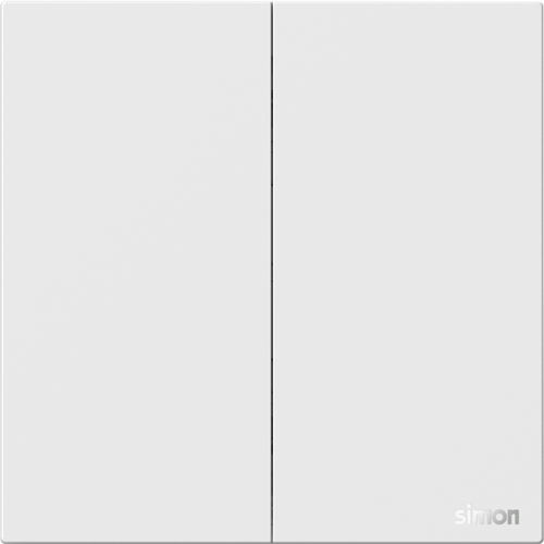 SIMON-6856 ორიანი ჩამრთველი M7 (თეთრი)
