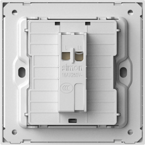 SIMON-6931 ზარის ჩამრთველი ღილაკი M7 (თეთრი)