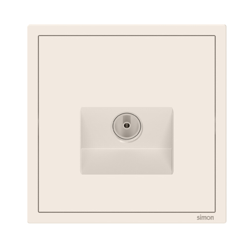 SIMON-9181 TV-როზეტი N54 (ბეჟი)