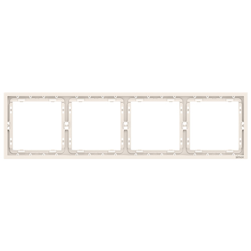 SIMON-9211 ოთხიანი ჩარჩო N54 (ბეჟი)