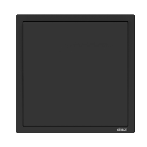 SIMON-9228 ერთიანი ჩამრთველი N54 (შავი)