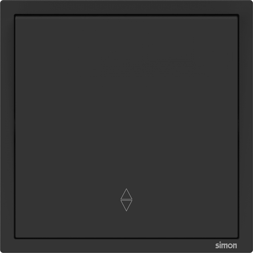 SIMON-9259 ერთიანი ჩამრთველი რევერსით N54 (შავი)