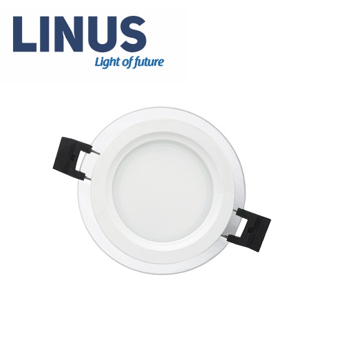 LINUS LED Glass Down Light (Round) 6w 6500K