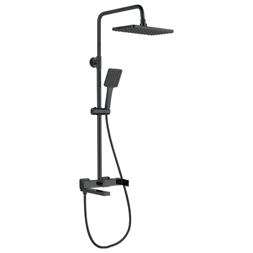 Kettler Premium-23377  საშხაპე ძელის კომპლექტი შემრევით (premium) black
