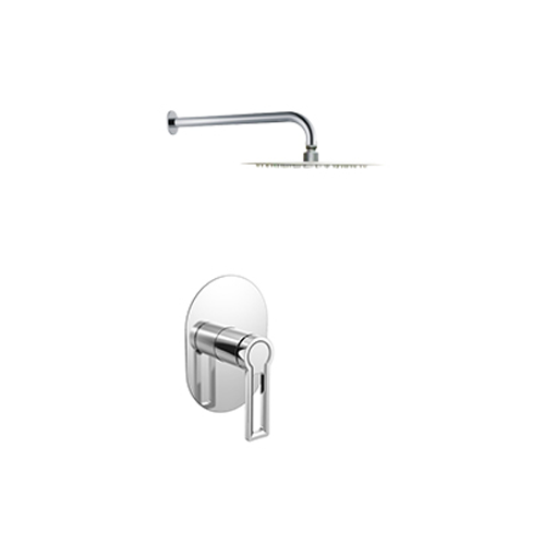 Kettler Premium-32313  ჩასაშენებელი საშხაპე ძელის შემრევი (chrome)