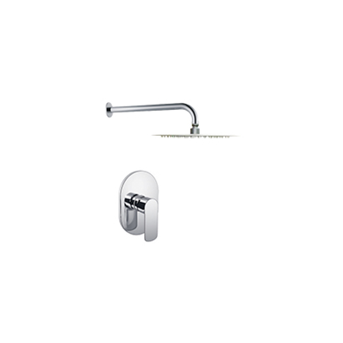 Kettler Premium-32450  ჩასაშენებელი საშხაპე ძელის შემრევი (chrome)