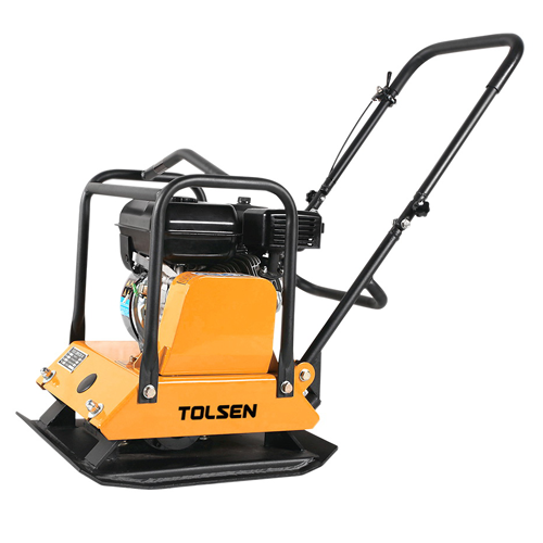 TOLSEN TOL1819-86104 გრუნტის სატკეპნი დანადგარი ბენზინზე 4.0kw (Honda)
