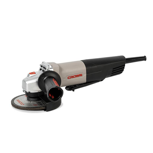 CROWN CT13632-125-კუთხლივ სახეხი ხელსაწყო ბარგალკა 900W 125 მმ