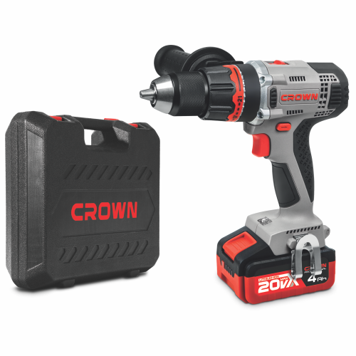 CROWN CT21076HMX-4 BMC-ელ.სახრახნისი 20V V-MAX 4Ah