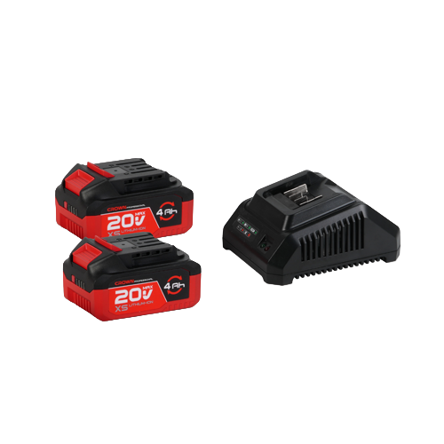 CROWN CT22062XS-4C2 BMC-ქანჩის მოსახსნელი უნახშირო დარტყმით impact 20V, 2x4Ah ელემენტი
