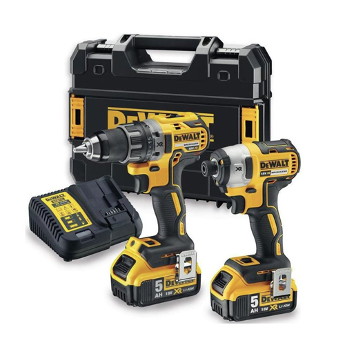 Dewalt - DCK2060D2T-QW ელ.სახრახნისების ნაკრები 18V;2X2Ah