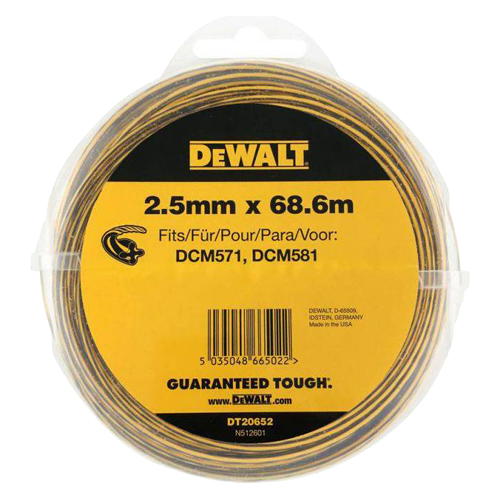 Dewalt DT20652-QZ  ტრიმერის ძუა  2.5mm x 68.6m