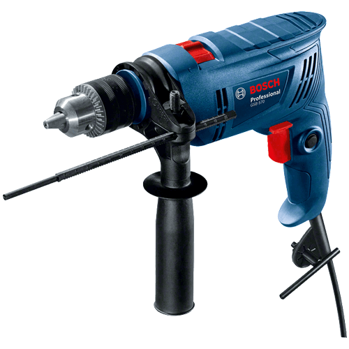 BOSCH ელექტრო დრელი ჩაქუჩით 570W  Percussion Drill GSB 570