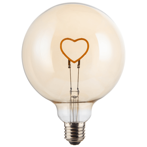 LINUS-LN-6785 ნათურა Filament Heart  2W 2000K
