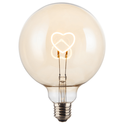LINUS-LN-6785 ნათურა Filament Heart  2W 2000K