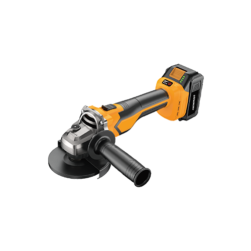 Keengross KG-73125 20V კუთხსახეხი ელემენტზე 1x4Ah 125MM სიჩქარის რეგულირებით BL