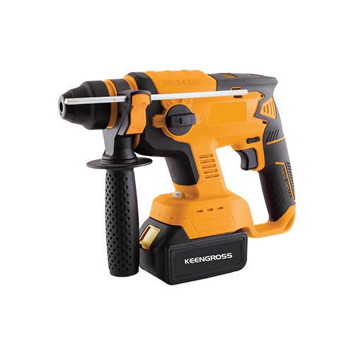 Keengross KG-76215B 20V პნევმატური დრელი ელემენტზე 1.5J 2x4Ah BL SDS-PLUS