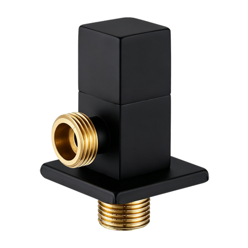Kettler-32124 შავი გამშვები ონკანი Premium 1/2''x3/4''