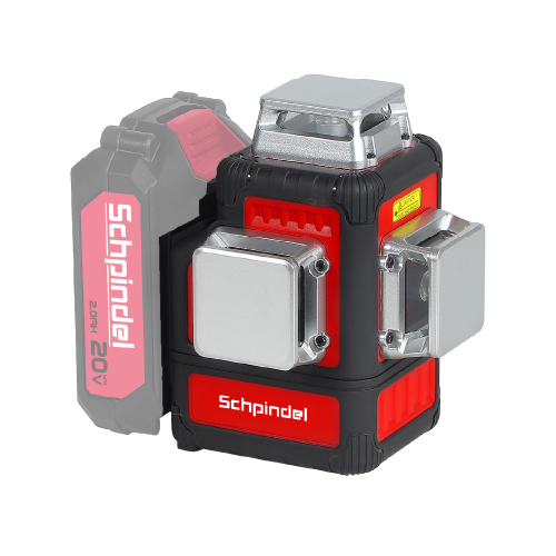 Schpindel SPP-43233 20V ლაზერული თარაზო ელემენტზე 3x3D 360°
