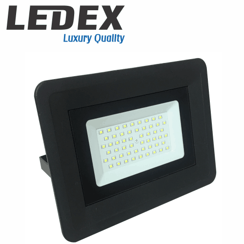 LEDEX LED პროჟექტორი 100w 4000k IP65 Black