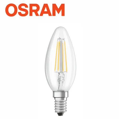 OSRAM -Filament LED ნათურა ჭაღი -4W E14