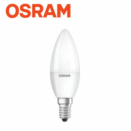 OSRAM LED ნათურა ჭაღი 6,5W/830 E14