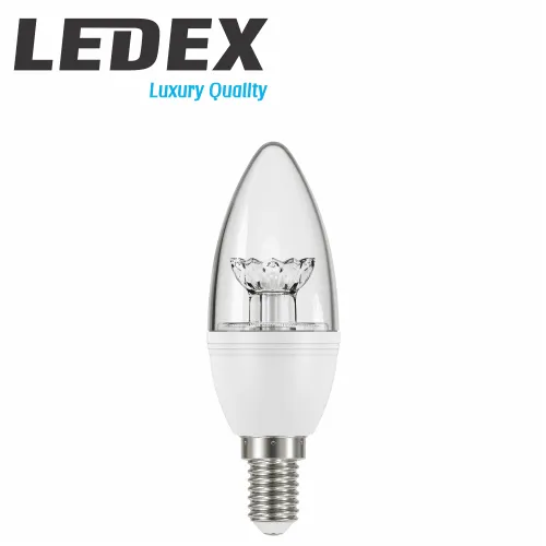 LEDEX LED47-2117 ნათურა ჭაღი გამჭვირვალე 5W E14 3000K