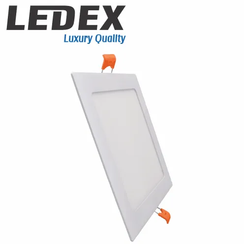 LEDEX LED Slim Panel Light (Square) 6w 3000K