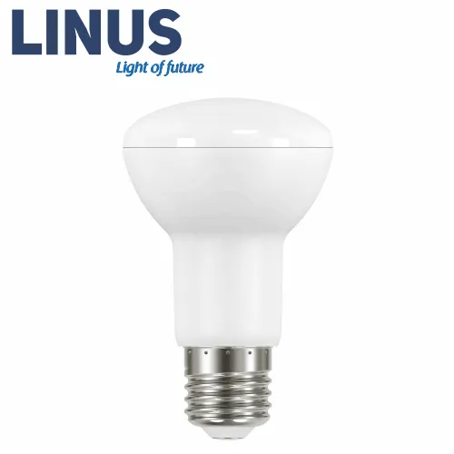 LINUS Lin52-0976 LED ნათურა R63- 7W E27 3000K