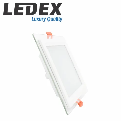 LEDEX LED Glass Down Light (Square) 9w 6500K