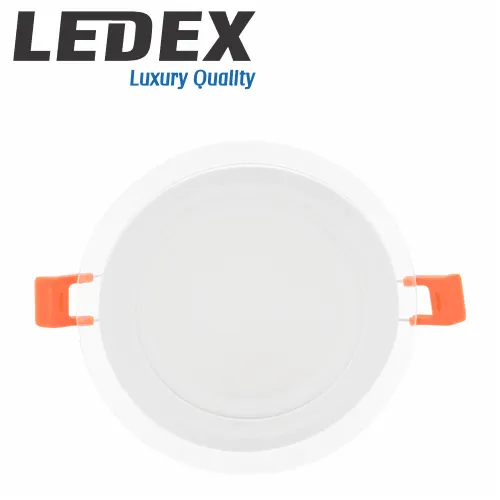 LEDEX LED Glass Down Light (Round) 9w 6500K